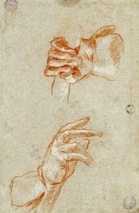 Study of Hands by Giambattista Tiepolo