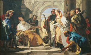 The Patron Saints of the Crotta Family by Giambattista Tiepolo