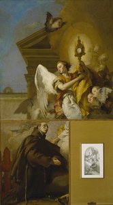 The Vision of Saint Paschal Baylon by Giambattista Tiepolo