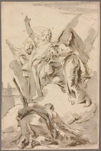 Three Angels Appearing to Abraham
