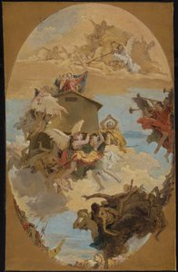 The Miracle of the Holy House of Loreto by Giambattista & Tiepolo Giandomenico (1727-1804) Tiepolo
