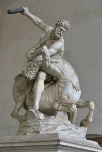 Hercules in the Fight Against the Centaur Nessus