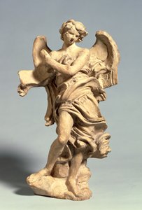 Angel Holding the Superscription