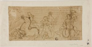 Fountain Figures by Gian Lorenzo Bernini