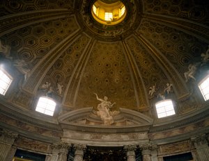 Inside dome, Church of Saint Andrew