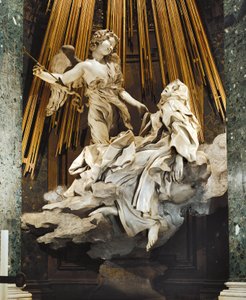 Ecstasy of St Teresa of Avila, Church of Santa Maria della Vittoria, Rome