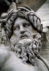Personification of the River Ganges, Fountain of the Four Rivers by Gian Lorenzo Bernini