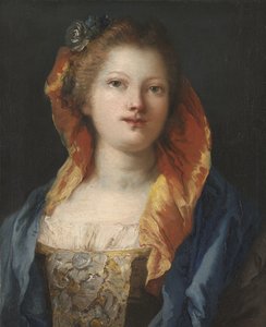 Portrait of a Woman, 1762-70 by Giovanni Domenico Tiepolo
