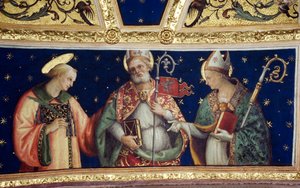 Saint James Minor, Saint Philip and Saint Thomas (detail) by Giannicola di Paolo