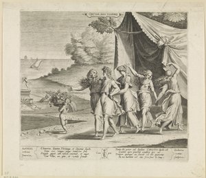 Apollo and the Four Seasons (Quatro anni tempora) by Gijsbert Van Veen