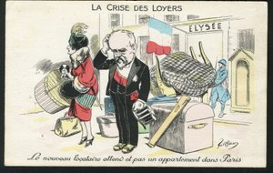 Postcard, Satirical in Colors by Gil (1859 1931) Baer
