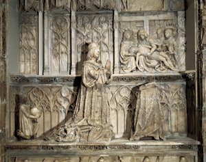 Sepulture of Juan de Padilla (1490-1521) by Gil de Siloe