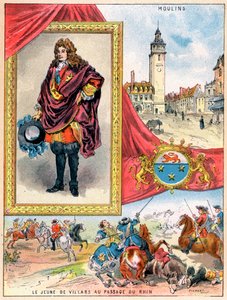 Claude Louis Hector de Villars, French military commander by Gilbert