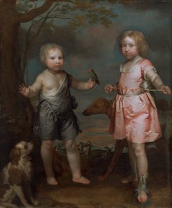 Lord John Hay and Charles, Master of Yester (Later Third Marquis of Tweeddale)