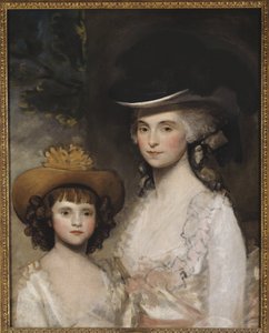 Mrs. Blades and Her Daughter by Gilbert Stuart