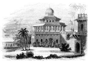 Chalees Satoon, or the Pavilion of the Forty Pillars, 1847