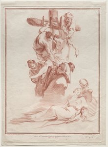 The Descent from the Cross by Gilles Demarteau