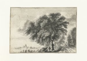 Landscape with a View of Dordrecht on the Left