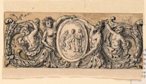 Design for Carved Panel by Gilles Paul Cauvet