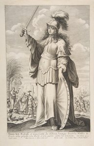 Deborah, 1647 by Gilles Rousselet and Abraham Bosse