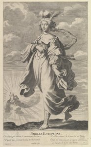 Sibylle Européenne by Gilles Rousselet and Abraham Bosse