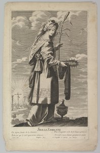 Sibylle Samienne, ca. 1635 by Gilles Rousselet and Abraham Bosse