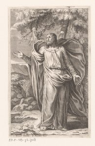 Christ in the Wilderness by Gilles Rousselet