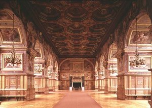 The Ballroom, or Gallery of Henri II by Gilles and Delorme Le Breton