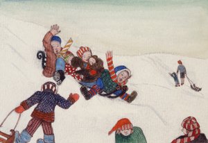 Tobogganing