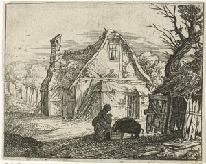 The Prodigal Son as a Swineherd by Gillis Peeters (I)
