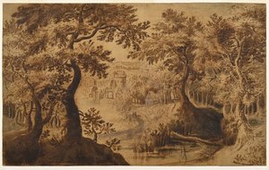 Wood Landscape with Vista