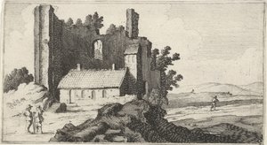 Chapel in a Ruin by Gillis van Scheyndel (I)