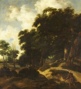 Woodland Scene by Gillis van Scheyndel