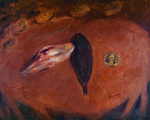 Still Life with Soles and Coin