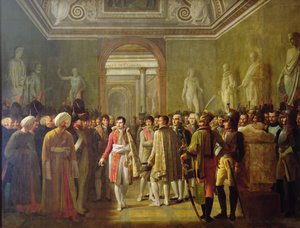 Emperor Napoleon I Receives Members of the Army after His Coronation December 8