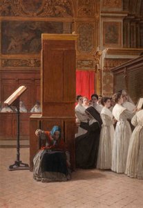 Church Choir by Gioacchino Toma