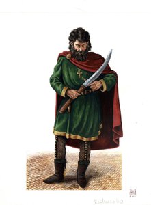Middle Ages: Soldier of the Varangian Guard, Elite Corps of the Byzantine Army by Giorgio Albertini