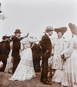 Elegant People to the Gallop Ran, Cascine Park, Florence