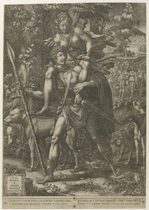 Allegory of the Hunt by Giorgio Ghisi