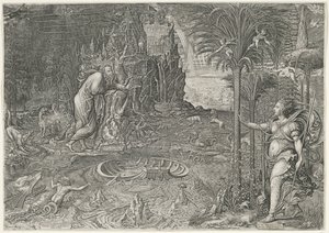 Allegory of Life by Giorgio Ghisi