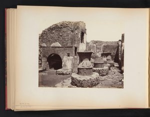 Ruins of a Bakery in Pompeii