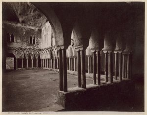 Amalfi, Capuchin Convent. Cloister by Giorgio Sommer