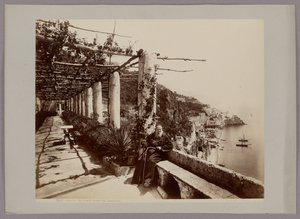 Amalfi: Grand Hotel, Formerly the Convent of the Capuchins by Giorgio Sommer
