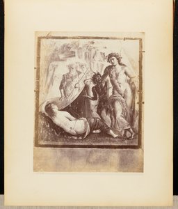 Bacchus and Ariadne fresco Pompeii