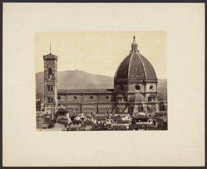 Florence, The Dome by Giorgio Sommer