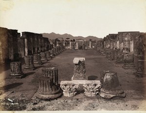 General view of the Basilica, east side, Pompeii