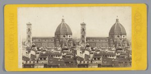View of the Florence Cathedral by Giorgio Sommer