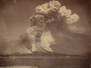 Mount Vesuvius, active, 1872