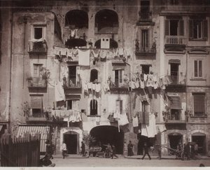 Naples [Building in Naples] by Giorgio Sommer