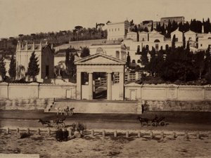 Naples. Camposanto [cemetery] by Giorgio Sommer